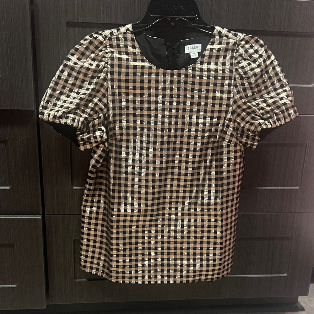 Plaid blouse